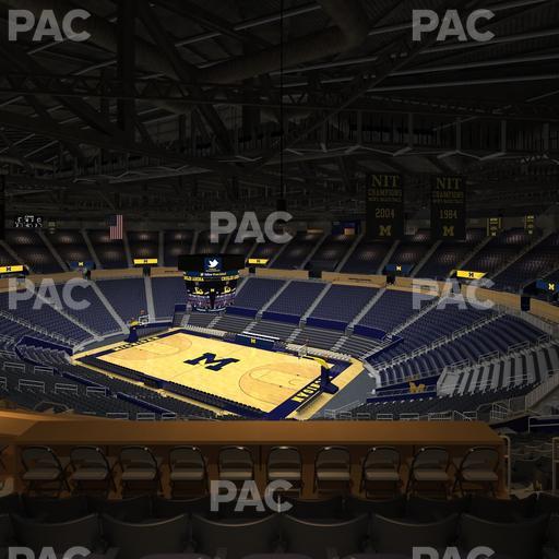 Crisler Center - Section 201 Seat View
