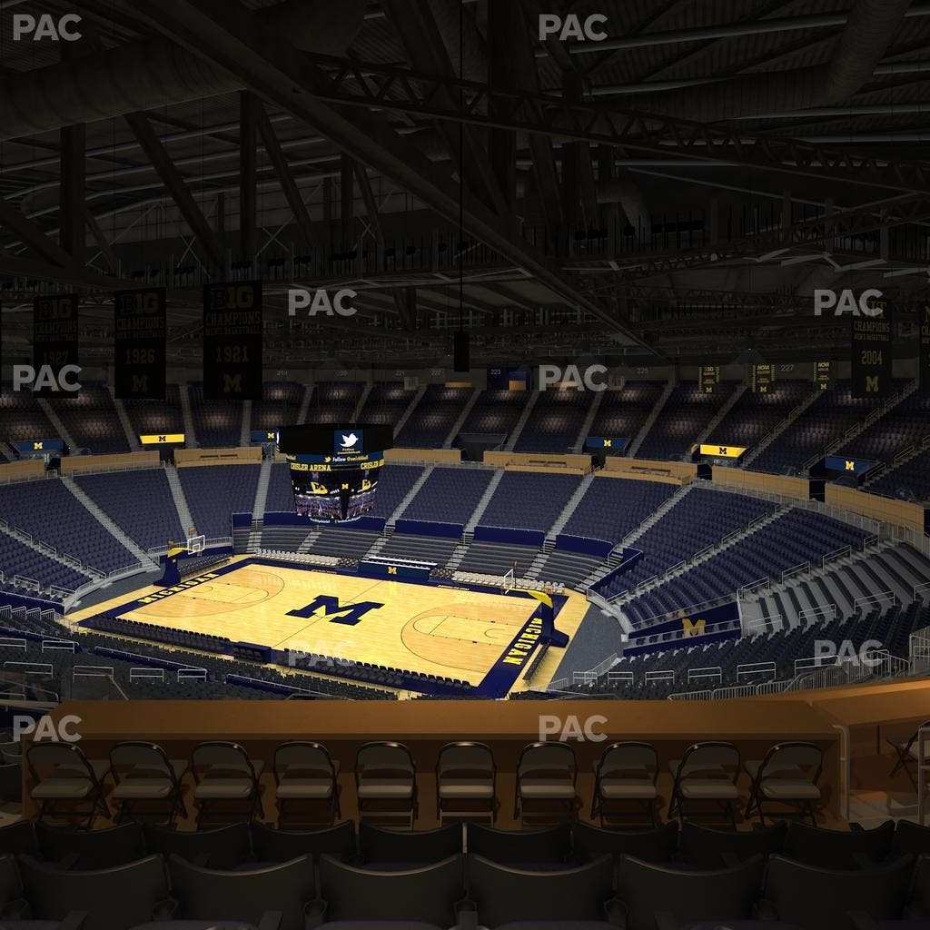 Crisler Center - Section 202 Seat View