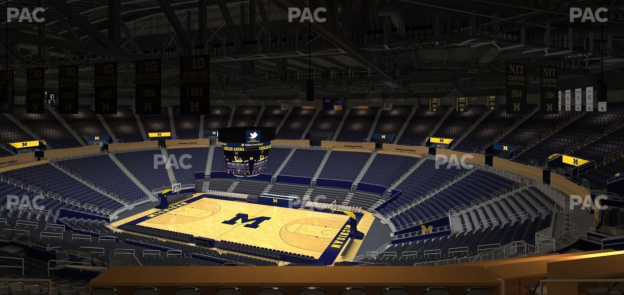 Crisler Center - Section 202 Seat View