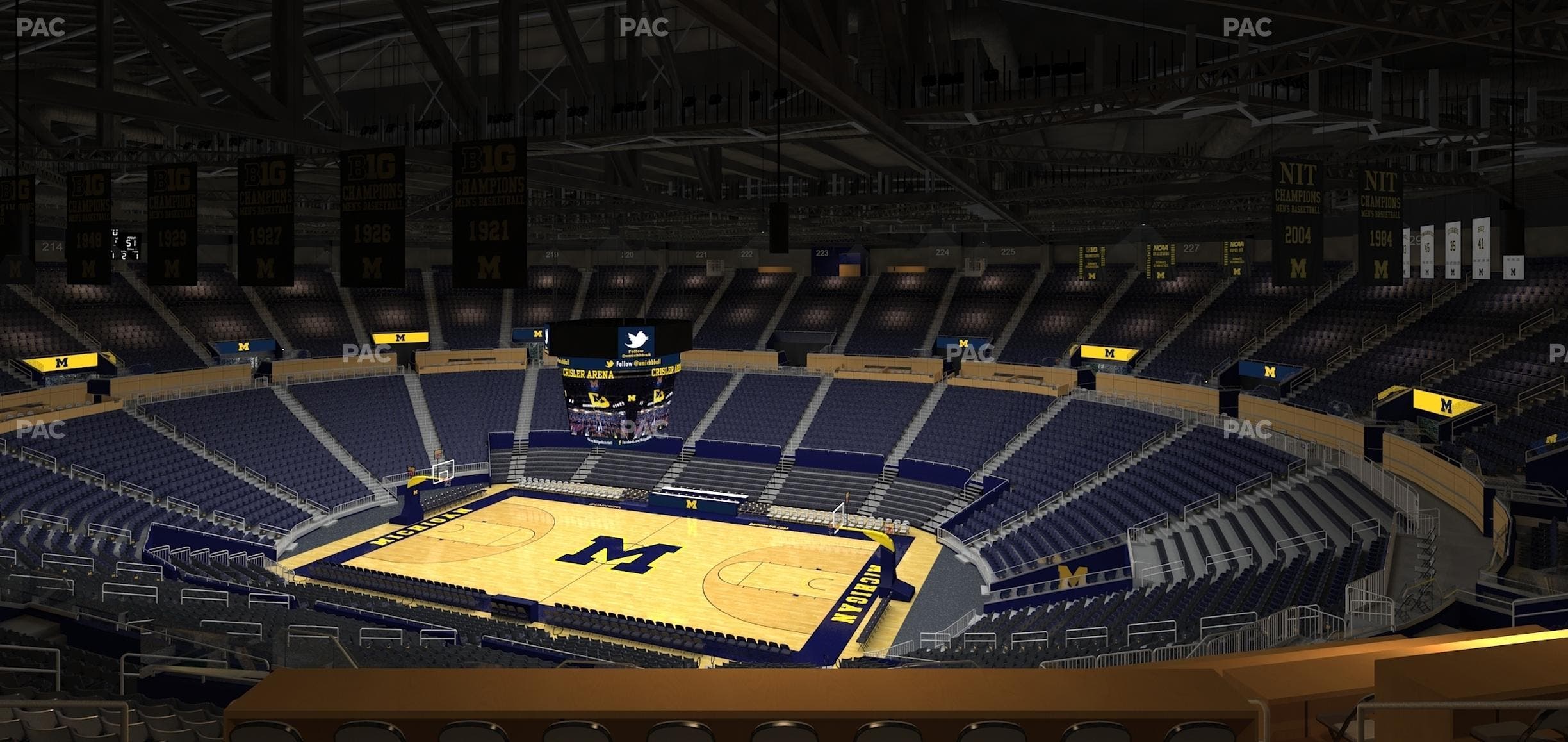 Crisler Center - Section 202 Seat View