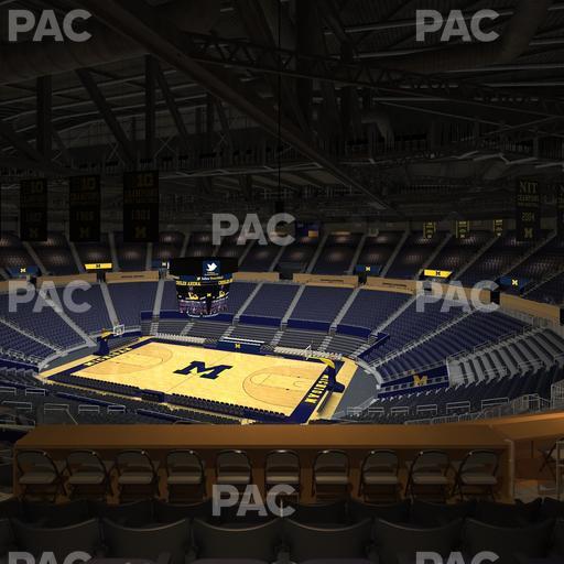 Crisler Center - Section 202 Seat View