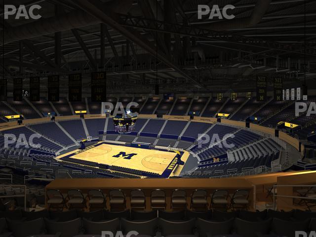 Crisler Center - Section 202 Seat View