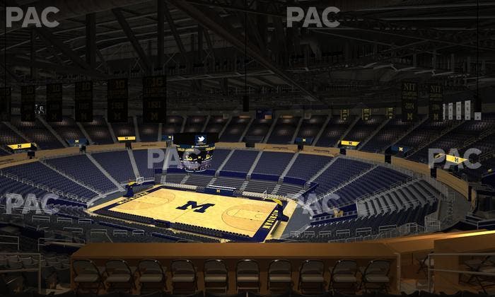 Crisler Center - Section 202 Seat View