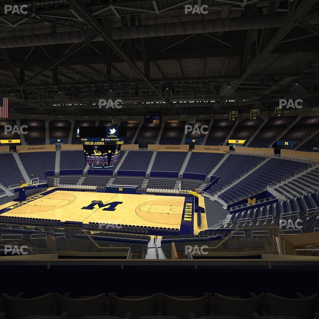 Crisler Center - Section 203 Seat View