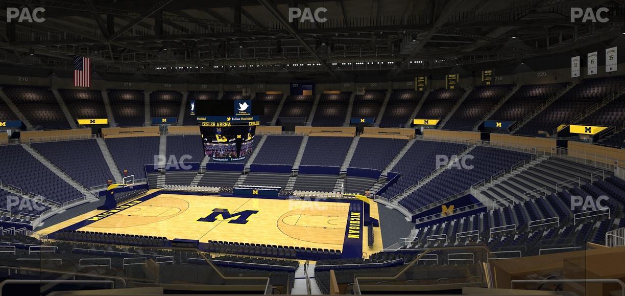 Crisler Center - Section 203 Seat View