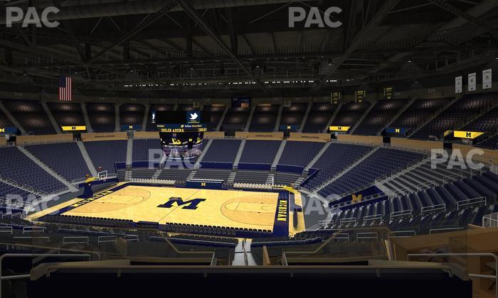 Crisler Center - Section 203 Seat View