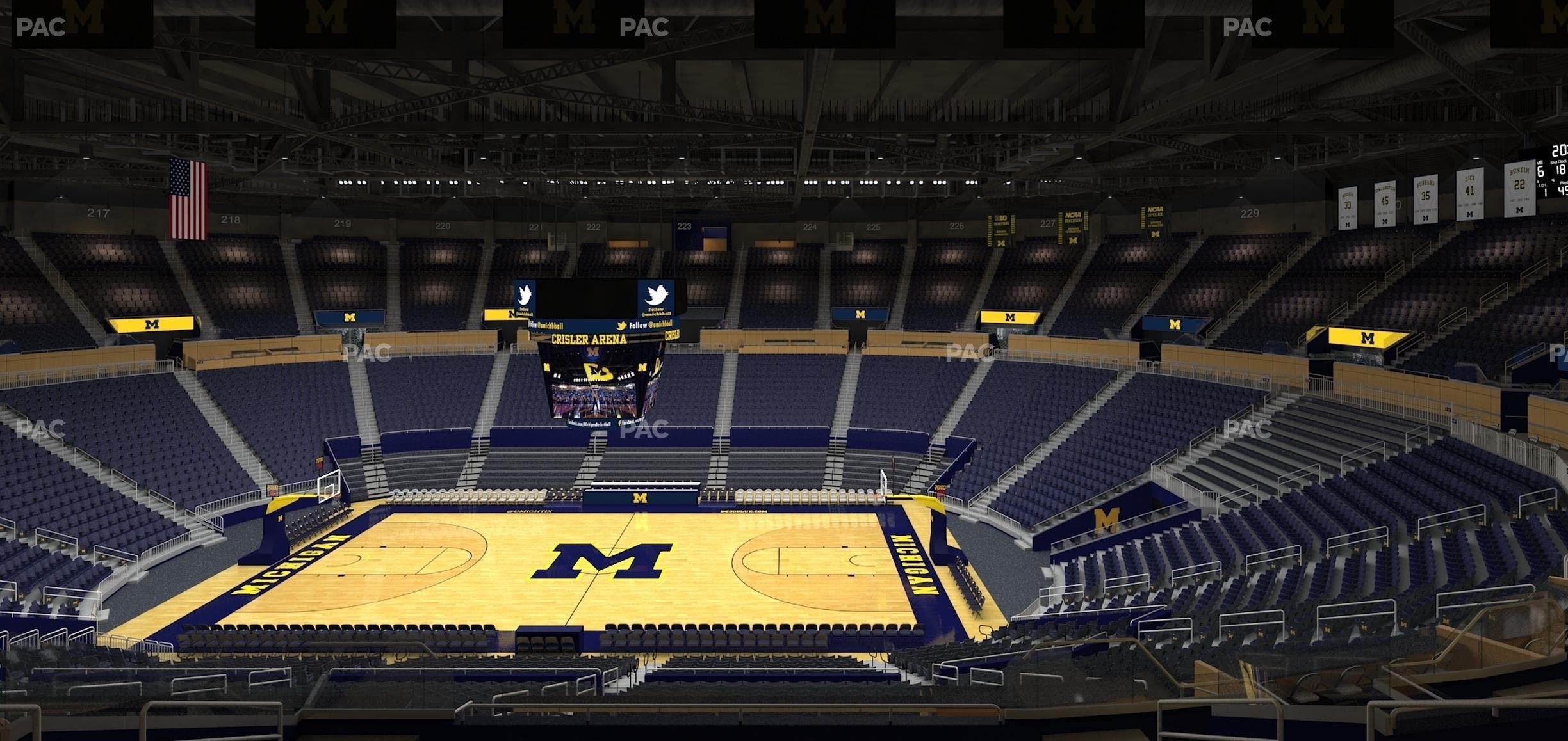 Crisler Center - Section 204 Seat View
