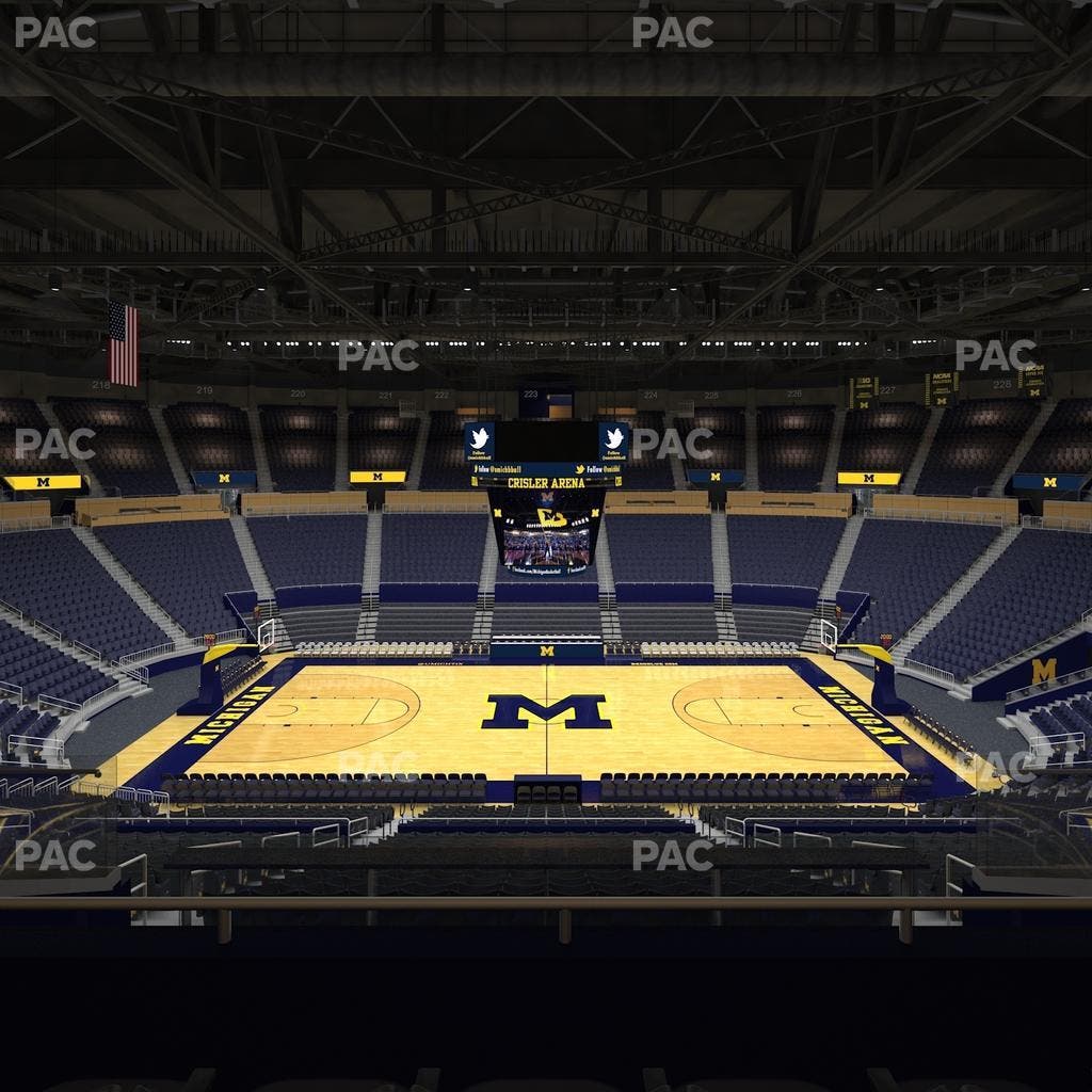 Crisler Center - Section 205 Seat View