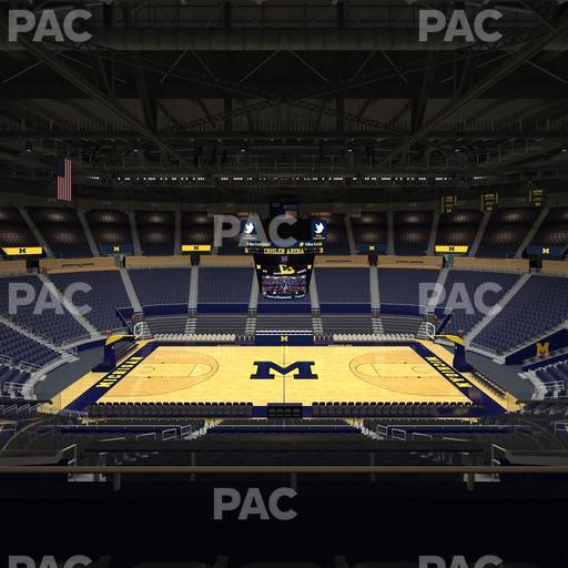 Crisler Center - Section 205 Seat View