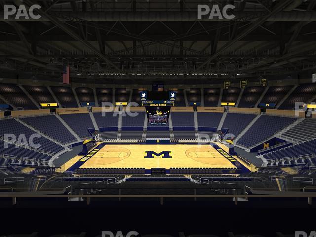 Crisler Center - Section 205 Seat View