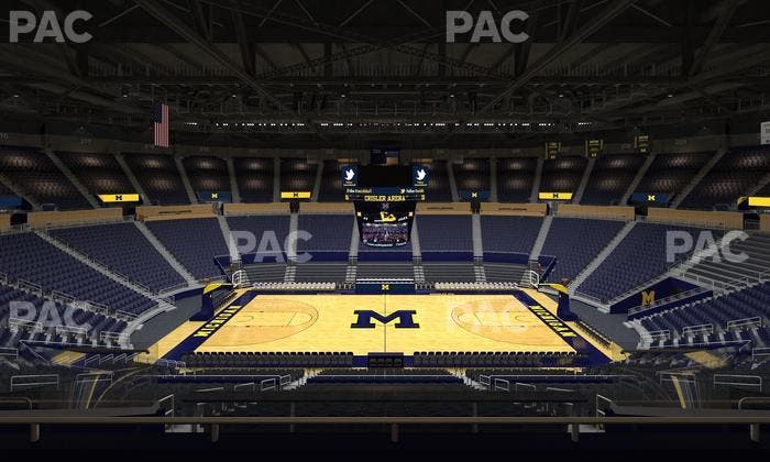 Crisler Center - Section 205 Seat View