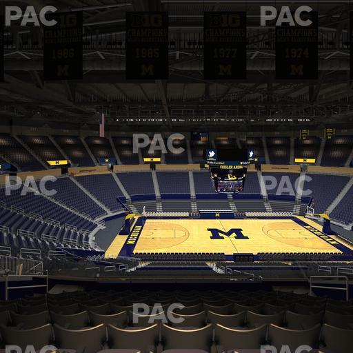 Crisler Center - Section 206 Seat View