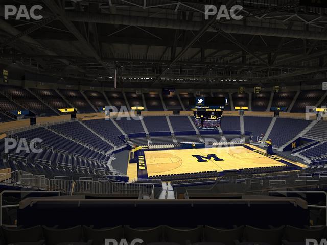Crisler Center - Section 207 Seat View