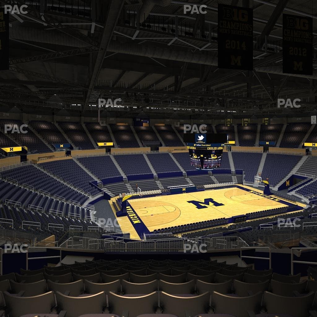 Crisler Center - Section 208 Seat View
