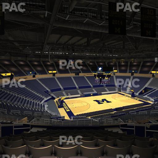 Crisler Center - Section 208 Seat View