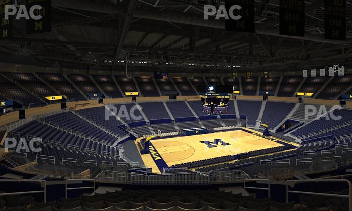 Crisler Center - Section 208 Seat View