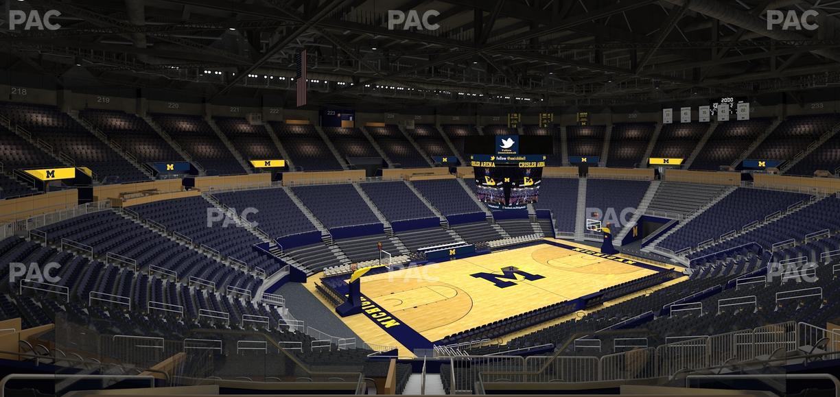 Crisler Center - Section 209 Seat View