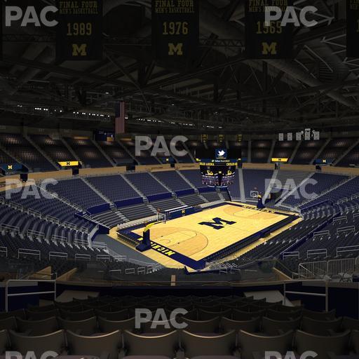 Crisler Center - Section 210 Seat View