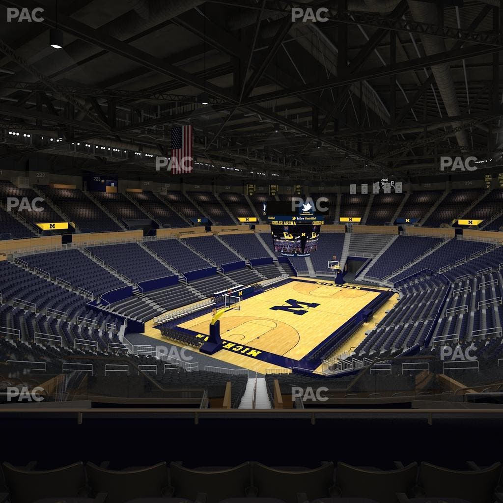 Crisler Center - Section 211 Seat View