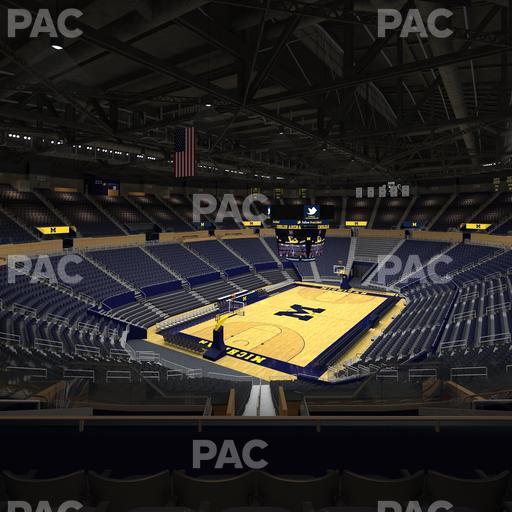 Crisler Center - Section 211 Seat View