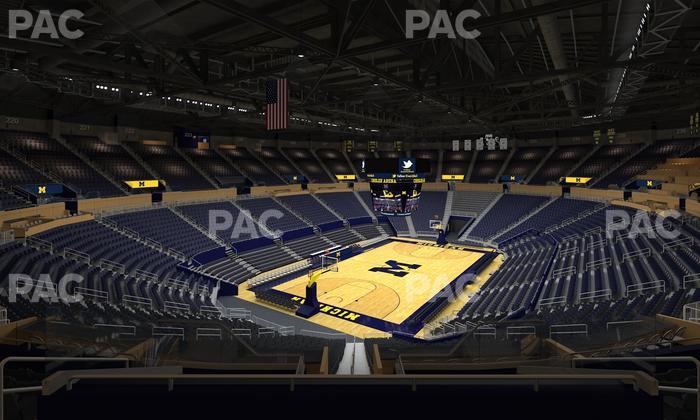 Crisler Center - Section 211 Seat View