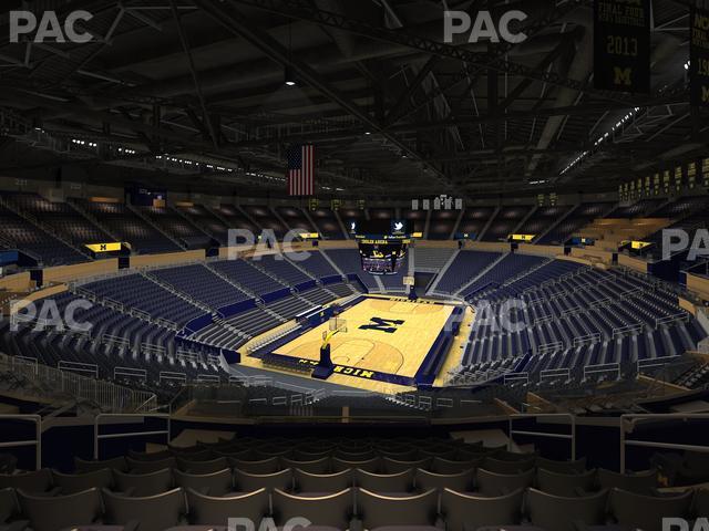 Crisler Center - Section 212 Seat View