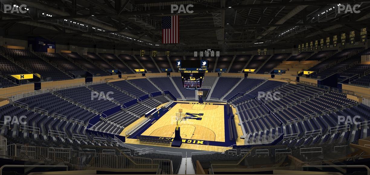 Crisler Center - Section 213 Seat View