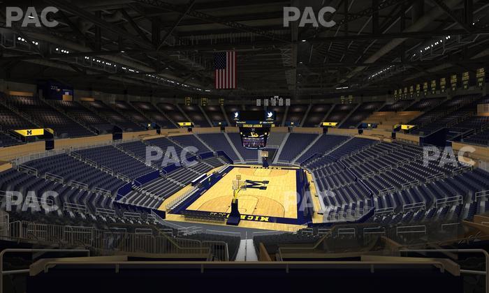 Crisler Center - Section 213 Seat View