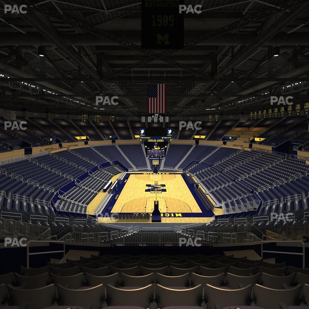 Crisler Center - Section 214 Seat View