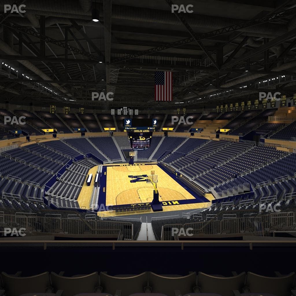 Crisler Center - Section 215 Seat View