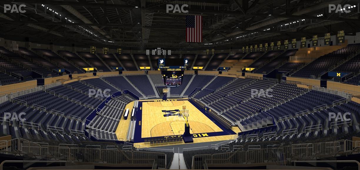 Crisler Center - Section 215 Seat View