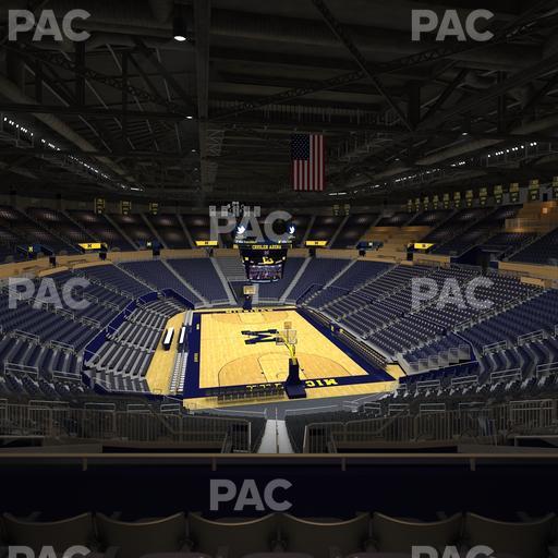 Crisler Center - Section 215 Seat View