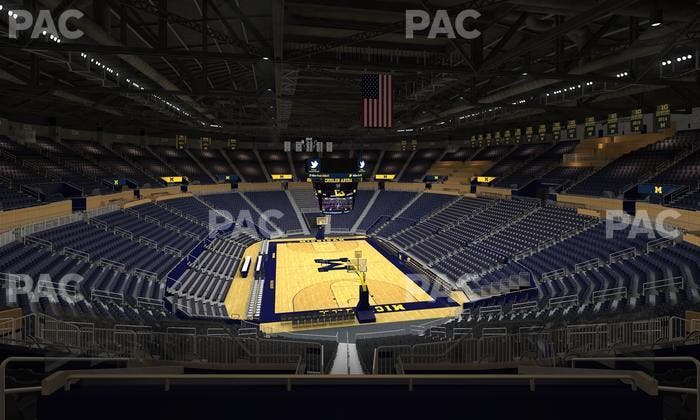 Crisler Center - Section 215 Seat View