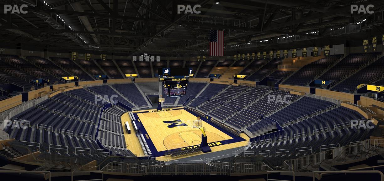 Crisler Center - Section 216 Seat View
