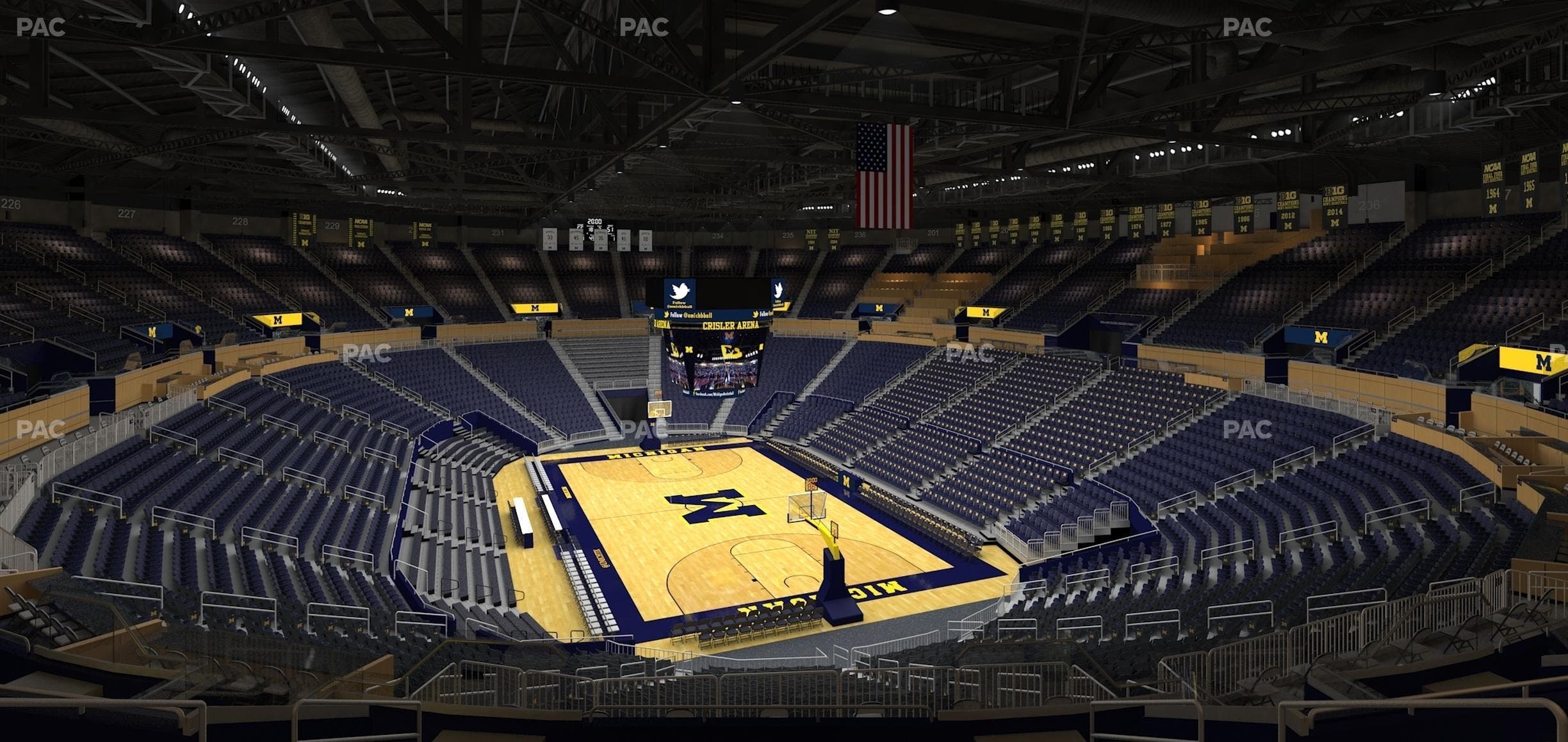 Crisler Center - Section 216 Seat View