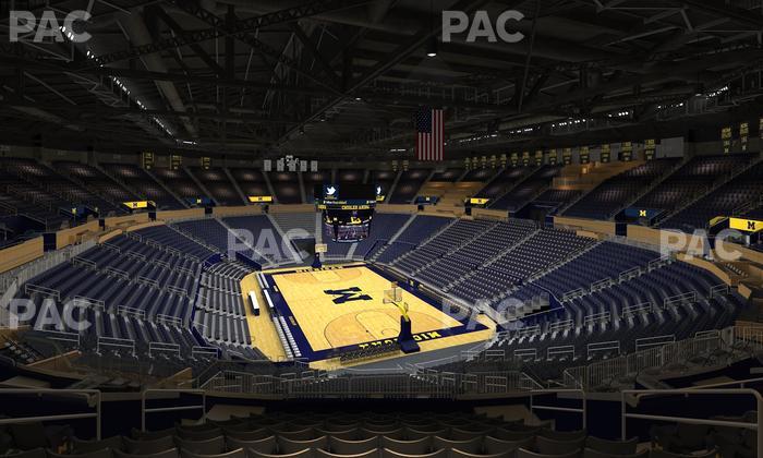 Crisler Center - Section 216 Seat View