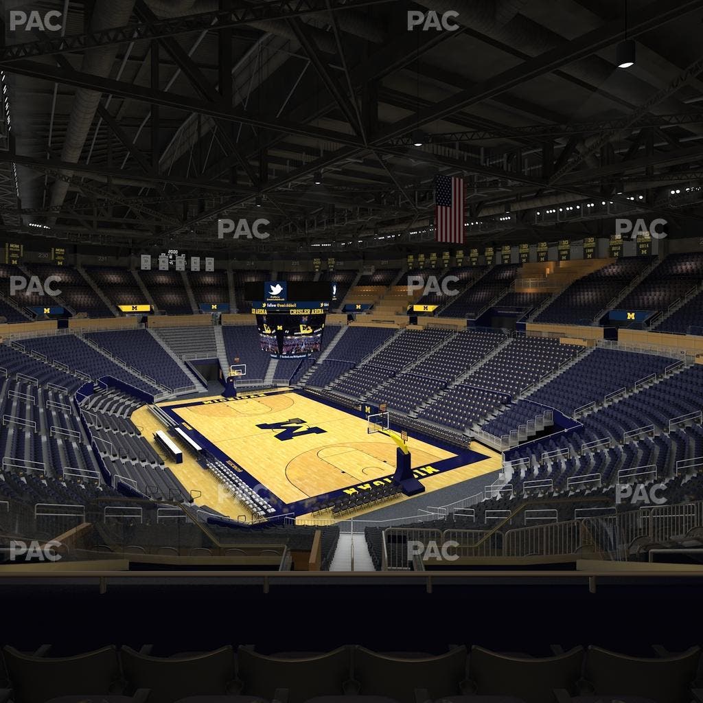 Crisler Center - Section 217 Seat View