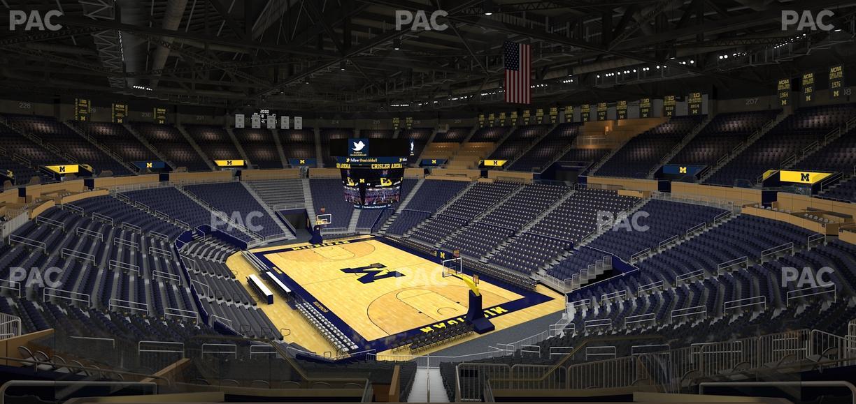 Crisler Center - Section 217 Seat View