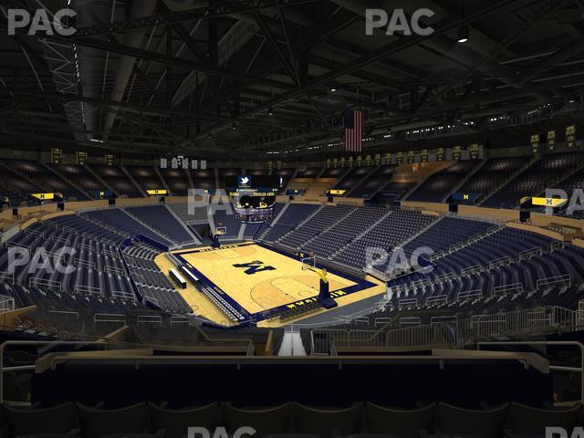 Crisler Center - Section 217 Seat View