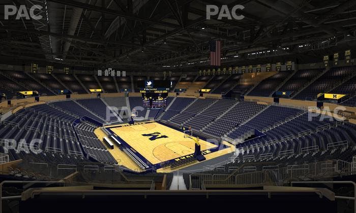 Crisler Center - Section 217 Seat View