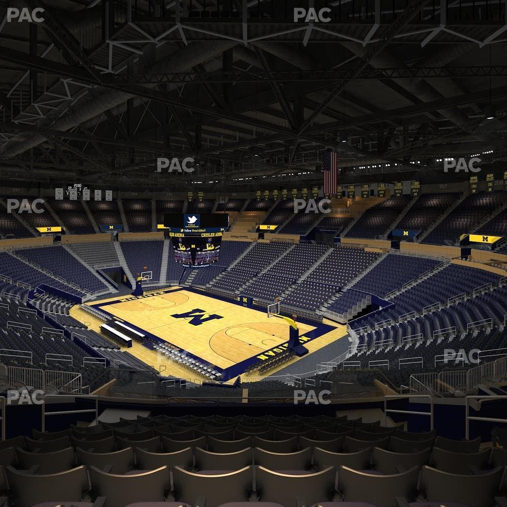 Crisler Center - Section 218 Seat View