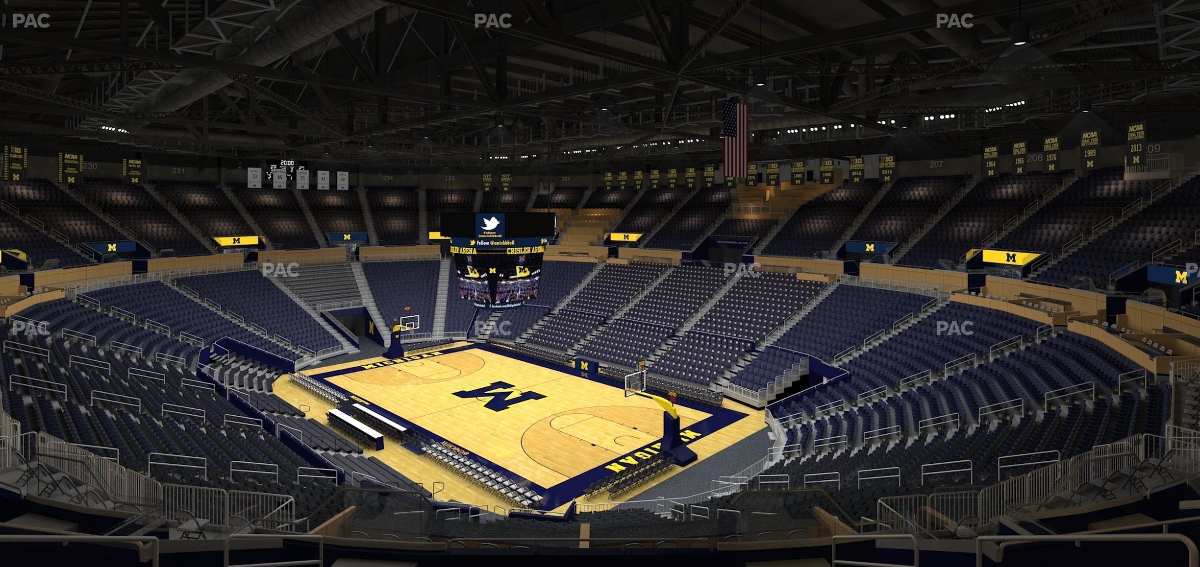 Crisler Center - Section 218 Seat View