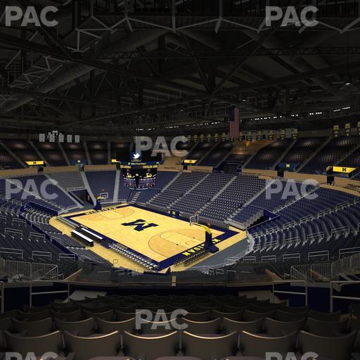 Crisler Center - Section 218 Seat View