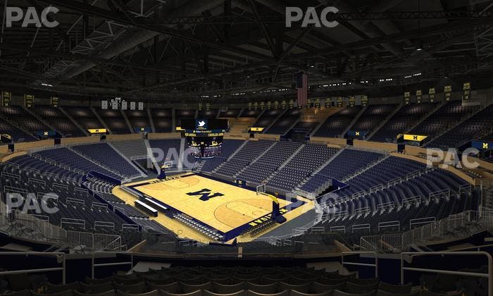 Crisler Center - Section 218 Seat View