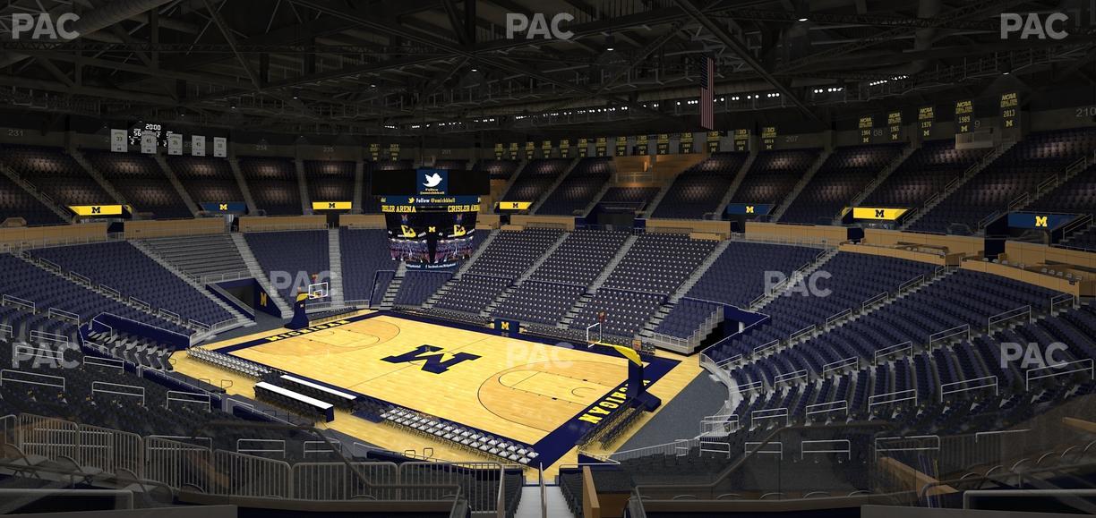Crisler Center - Section 219 Seat View