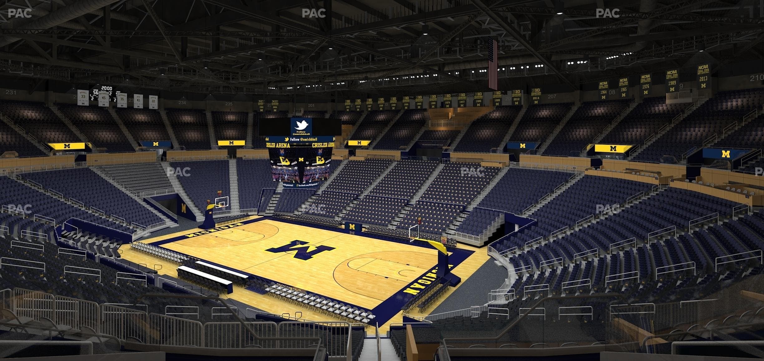 Crisler Center - Section 219 Seat View