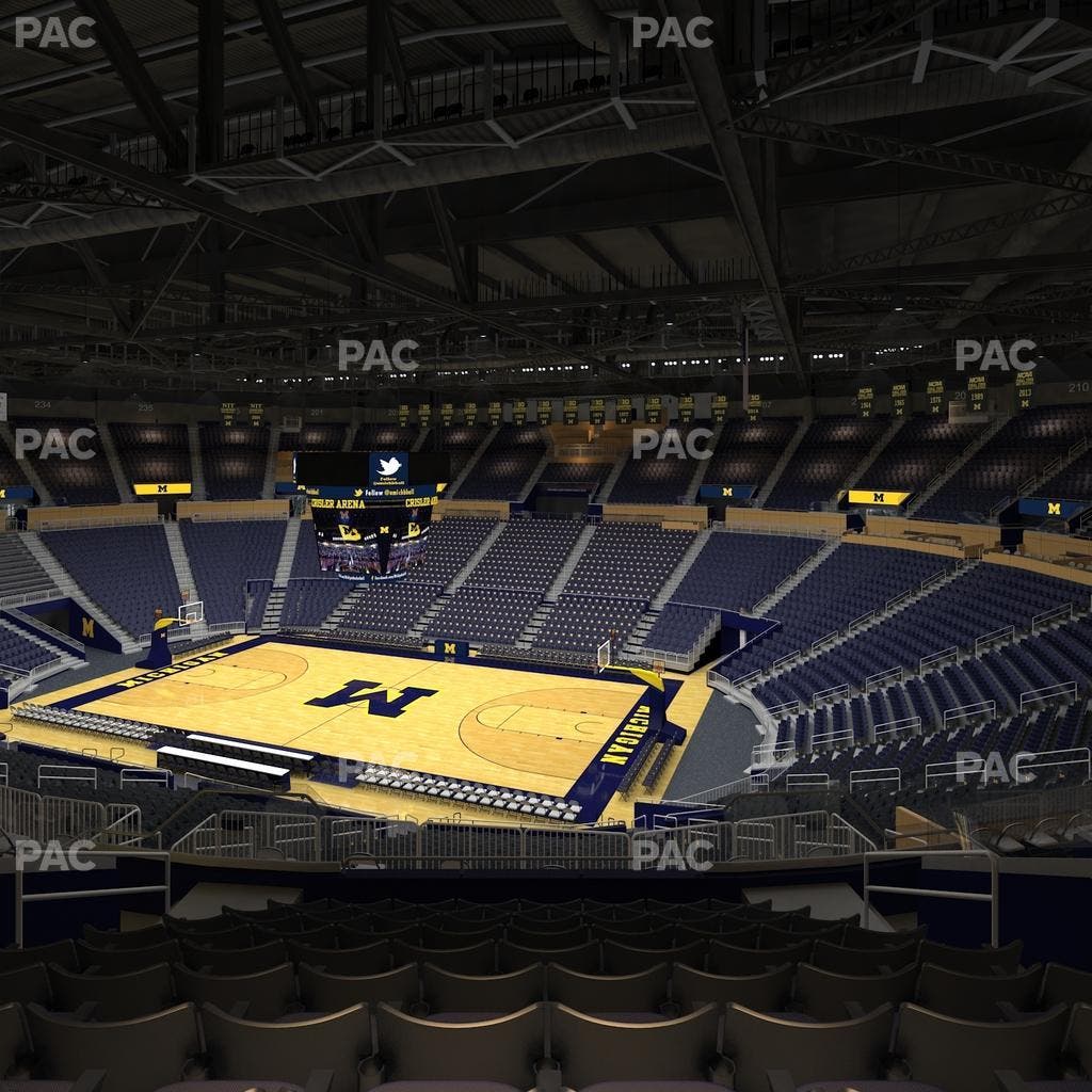 Crisler Center - Section 220 Seat View