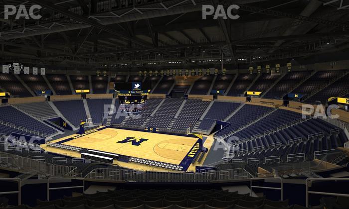 Crisler Center - Section 220 Seat View
