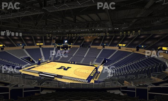 Crisler Center - Section 220 Seat View