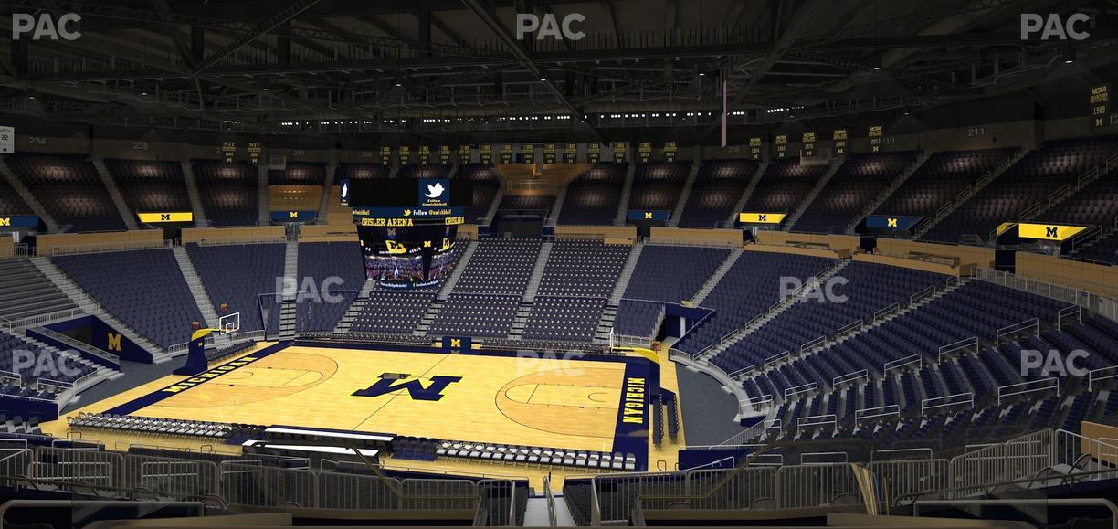 Crisler Center - Section 221 Seat View